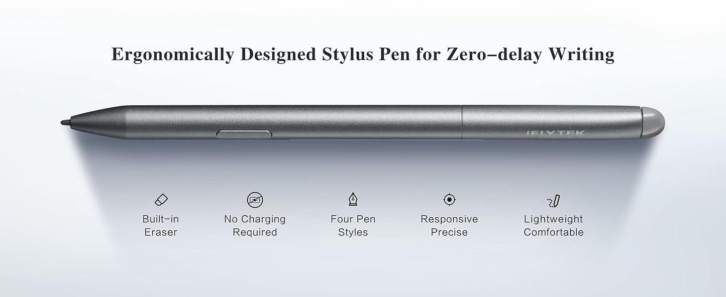 AINOTE Air 2 E Ink Tablet, 8.2" Note Taking & E Paper Tablet for Adults - Supernote Writing Tablet with Stylus Pen, Supports 14 Languages Transcription for Meeting, Learning and Reading - Grey