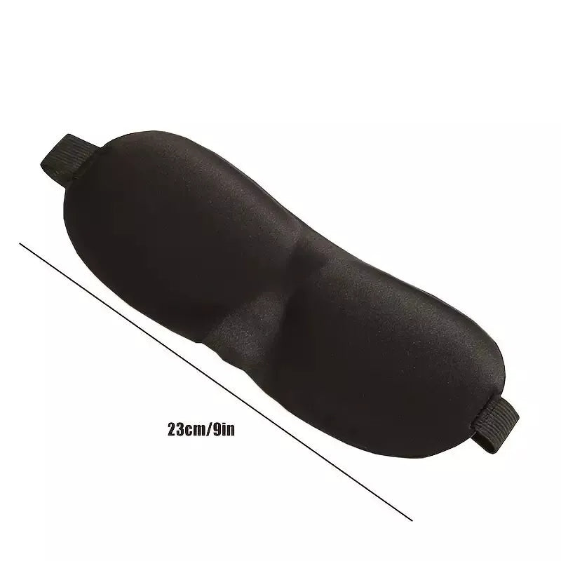 Travel 3D Eye Mask Sleep Soft Padded Shade Cover Rest Relax Blindfold